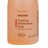 McKesson Clean Scent Foaming Antibacterial Soap, 8.5 oz. Bottle