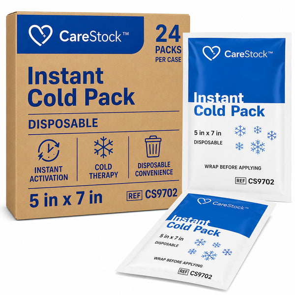 CareStock™ Instant Cold Pack, 5 x 7 Inch CareStock CareStock