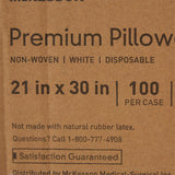 McKesson Nonwoven Standard Disposable Pillowcase, 21 x 30 Inch