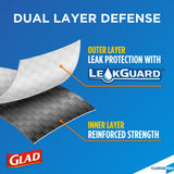 Glad® ForceFlex™ Trash Bag CloroxPro® Glad® ForceFlex Tall Kitchen The Clorox Company - additional product view 9