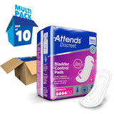 Attends® Discreet Women's Moderate Bladder Control Pad, 10½-Inch Length