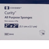 Curity™ Sterile Nonwoven Sponge, 2 x 2 Inch