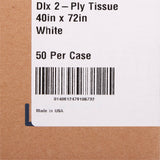McKesson Nonsterile Physical Exam General Purpose Drape, 40 x 72 Inch