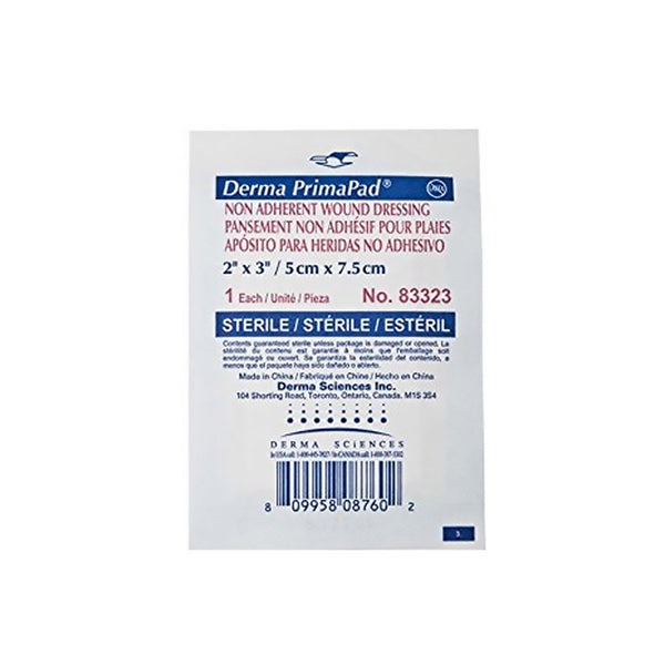 Primapad® Non-Adherent Dressing, 2 x 3 Inch, 1-Ply Primapad® Gentell ...