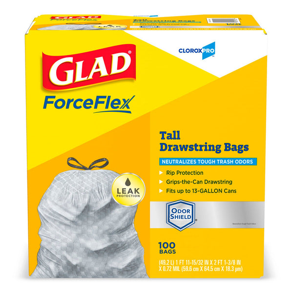 Glad® ForceFlex™ Trash Bag CloroxPro® Glad® ForceFlex Tall Kitchen The Clorox Company