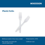 McKesson Polypropylene Fork, White
