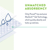 Prevail® Total Care™ Super Absorbent Polymer Underpad, 30 x 30 Inch Prevail® Total Care™ First Quality - additional product view 3