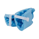 McKesson Heel Protection Pads, Convoluted Foam, Blue, Hook and Loop, 6-1/2 x 6-1/2 Inch McKesson McKesson Brand