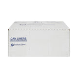 McKesson Extra Heavy Duty Trash Bag, White, 45 gal.
