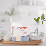 American® White Cross First Aid® Clear Adhesive Strip, 4 x 3 Inch American® White Cross Dukal