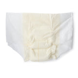 Simplicity Unisex Adult Incontinence Briefs, Moderate Absorbency, X-Large, White, 59 to 64 Inch Waist/Hip