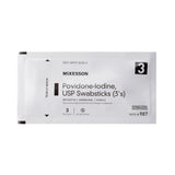 McKesson Impregnated Swabstick 3 Pack 10% Strength
