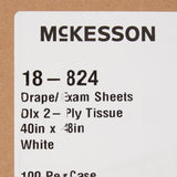 McKesson Nonsterile Physical Exam General Purpose Drape, 40 x 48 Inch