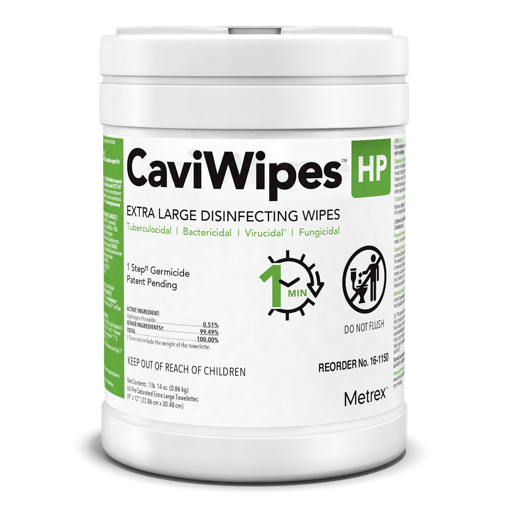 CaviWipes™ HP Extra Large Disinfecting Wipes, 65 ct. CaviWipes™ HP XL Metrex Research