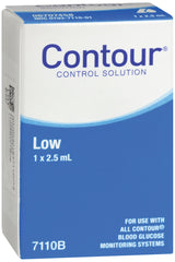 Bayer Contour® Blood Glucose Control Solution, Low Level Contour® Ascensia Diabetes Care