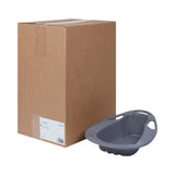McKesson Stackable Bedpan, Non-Stick Plastic, Latex-Free, Graphite