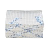 McKesson Nonsterile White / Blue Cartoon Toes Procedure Towel, 13 x 18 Inch