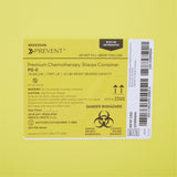 McKesson Prevent® Chemotherapy Sharps Container, 18-Gallon, 24-3/5x 17-3/10 x 13 Inch McKesson Prevent® McKesson Brand - enhanced product image 9