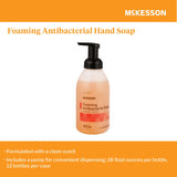 McKesson Clean Scent Foaming Antibacterial Soap, 18 oz. Pump Bottle