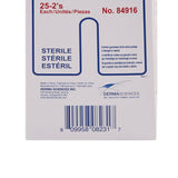 Dumex IV/Drain Split Dressing, 4 x 4 Inch
