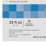 McKesson Isopropyl Alcohol Antiseptic, 32-ounce bottle