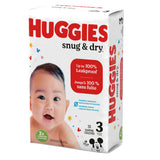 Huggies® Snug & Dry Diaper, Size 3 Huggies® Snug & Dry Kimberly Clark