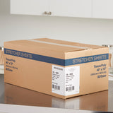 McKesson Blue Flat Stretcher Sheet, 40 x 72 Inch