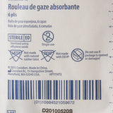 Dermacea™ Sterile Fluff Bandage Roll, 4-1/2 Inch x 4-1/10 Yard