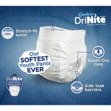 Comfees® DriNite Juniors Youth Heavy Absorbent Underwear Large / Extra Large Comfees® DriNite® Juniors Attends Healthcare Products