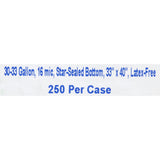 SAF-T-SEAL® Infectious Waste Bag, 30-33 ga;