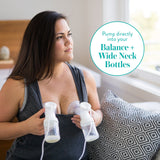 Evenflo® Breast Pump Adapter Evenflo Balance + Wide Neck Midway Importing Inc