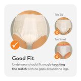 Tranquility® Premium DayTime™ Absorbent Underwear, Medium