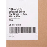 McKesson Blue Flat Stretcher Sheet, 40 x 90 Inch