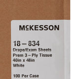 McKesson Nonsterile Physical Exam General Purpose Drape, 40 x 48 Inch