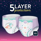 Goodnites® Girls Heavy Absorbency Nighttime Underwear, X-Small