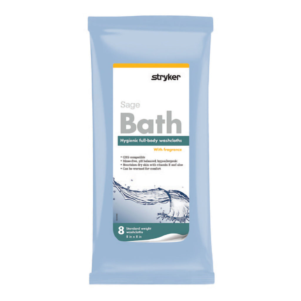 Sage Comfort Bath® Rinse Free Washcloths, Scented Comfort Bath® Sage Products