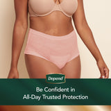 Depend® Silhouette® Maximum Absorbency Underwear, Large Depend® Silhouette® Kimberly Clark