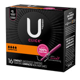 U by Kotex® Click® Kimberly Clark