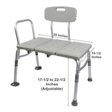 McKesson Knocked Down Bath Transfer Bench McKesson McKesson Brand