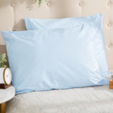 McKesson Blue Tissue/Poly Disposable Pillowcase, 21 x 30 Inch