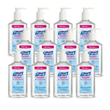 Purell Advanced Hand Sanitizer 12 Oz. Ethyl Alcohol Gel Table Top Pump Bottle