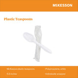 McKesson Polypropylene Spoon, White