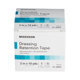 McKesson Nonwoven Fabric / Printed Release Paper Dressing Retention Tape, 2 Inch x 10 Yard, White