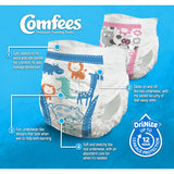 Comfees Training Pants, 12-Hour Protection, Male Toddler, 4T-5T, Over 38 Lbs