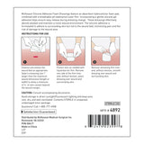 McKesson Lite Silicone Gel Adhesive without Border Thin Silicone Foam Dressing, 3 x 3 Inch