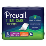 Prevail® Total Care™ Super Absorbent Polymer Underpad, 30 x 30 Inch Prevail® Total Care™ First Quality