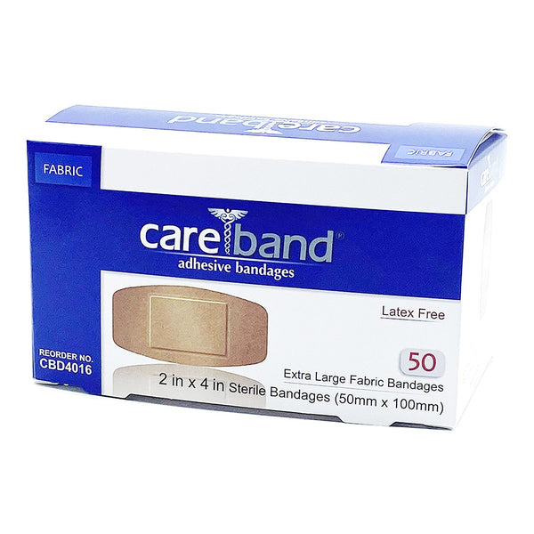 Careband™ Sheer Adhesive Strip, 3/4 x 3 Inch | HotCold Motion Compress