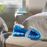 McKesson Heel Protection Pads, Convoluted Foam, Blue, Hook and Loop, 6-1/2 x 6-1/2 Inch McKesson McKesson Brand