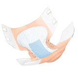 Wings™ Quilted Plus with BreatheEasy™ Technology Incontinence Brief, Small Wings™ Quilted Plus with BreatheEasy™ Technology Cardinal