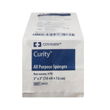 Curity™ NonSterile Nonwoven Sponge, 3 x 3 Inch